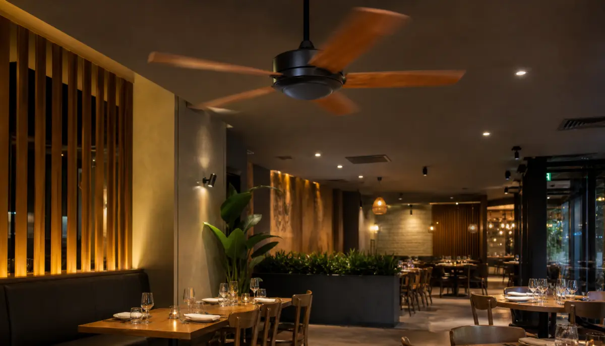 Ventilador restaurante